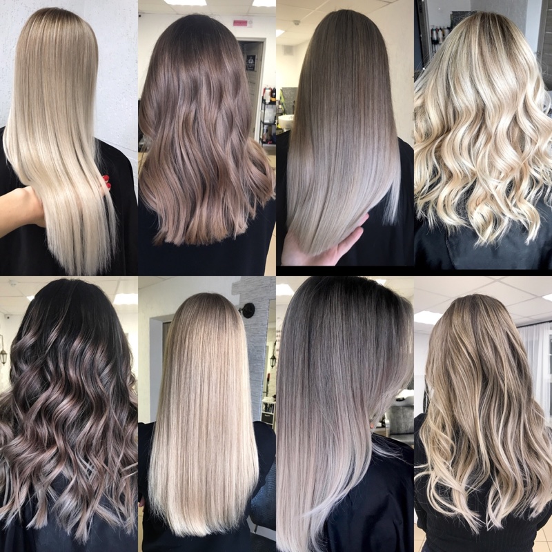 different blonde dye jobs