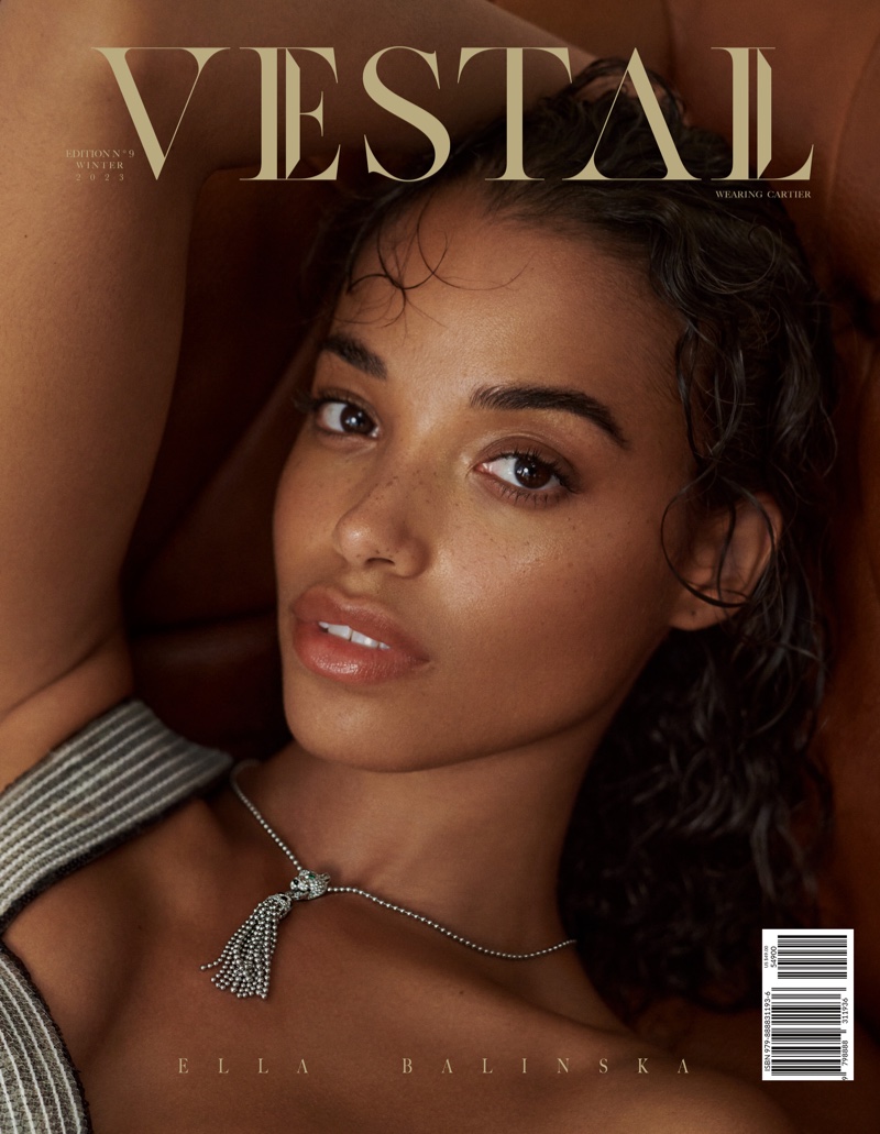 Ella Balinska Vestal Magazine Winter 2023 Cover