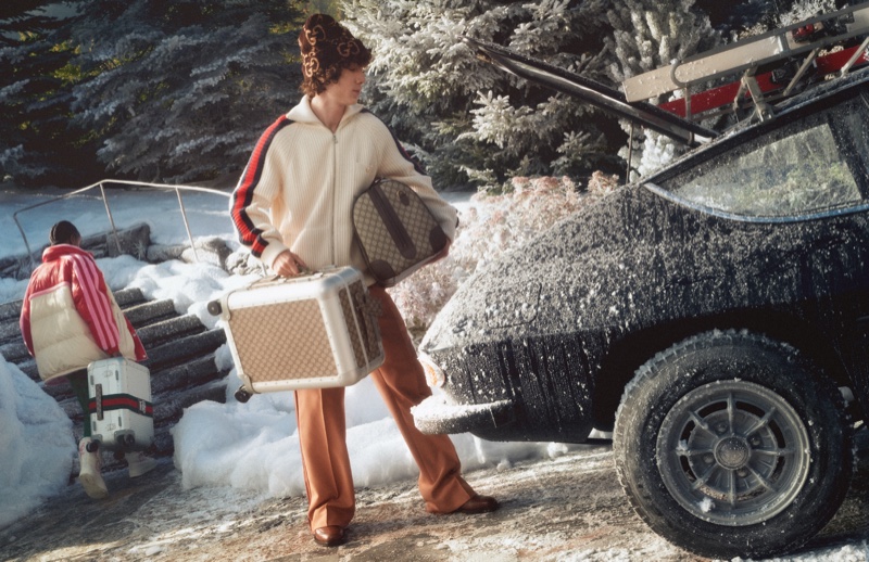 Gucci Delivers Easygoing Luxury for Après-Ski Collection