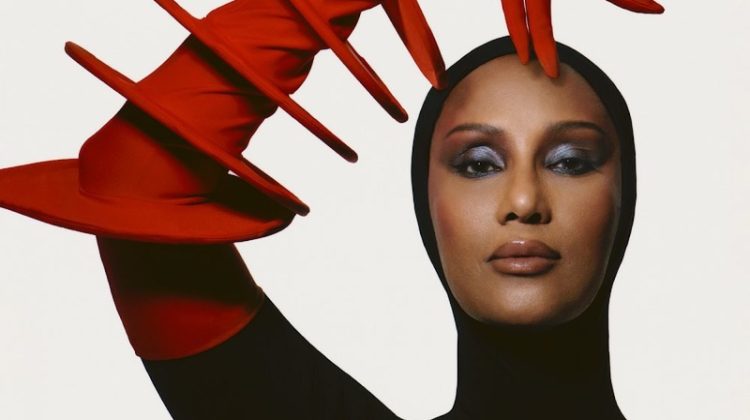 Iman on Vogue UK January 2023 Cover