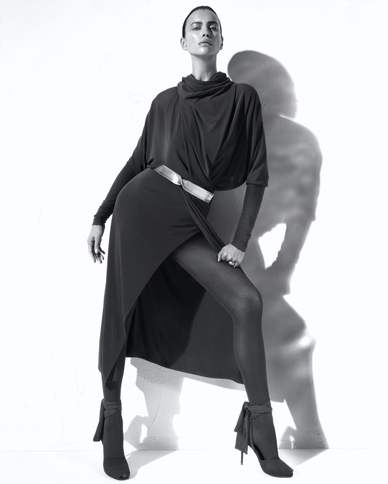 Irina Shayk Models 'A New Sensuality' Dresses for Zara