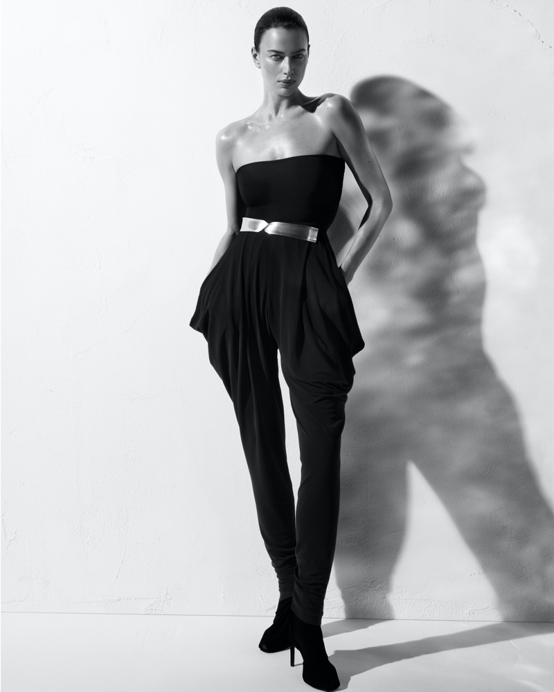 Irina Shayk Models 'A New Sensuality' Dresses for Zara