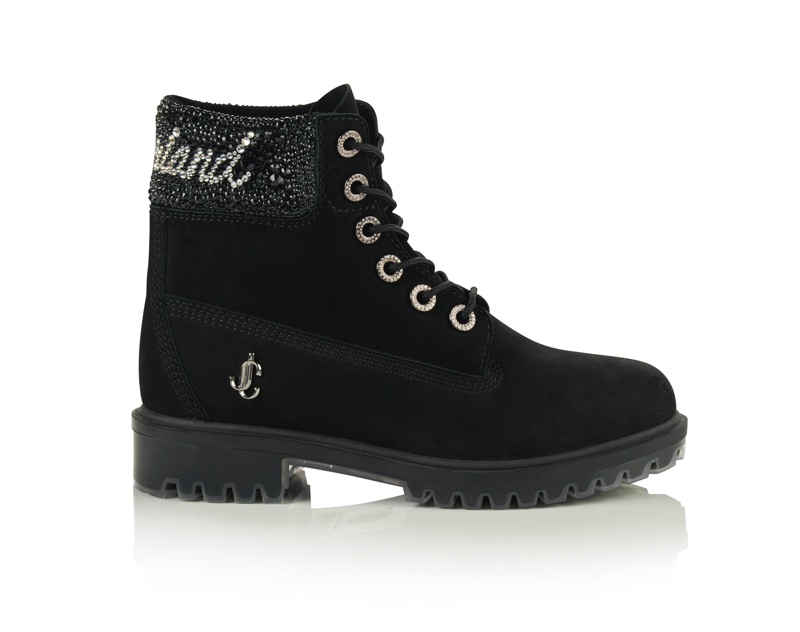 Jimmy Choo x Timberland 6 Inch Crystal Cuff Boot $1,595