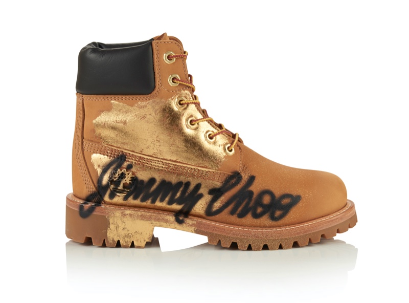 Jimmy Choo x Timberland 6 Inch Graffiti Boot $895