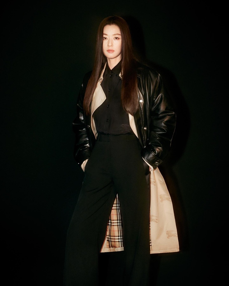 Jun Ji-hyun Burberry Campaign Festive 2022