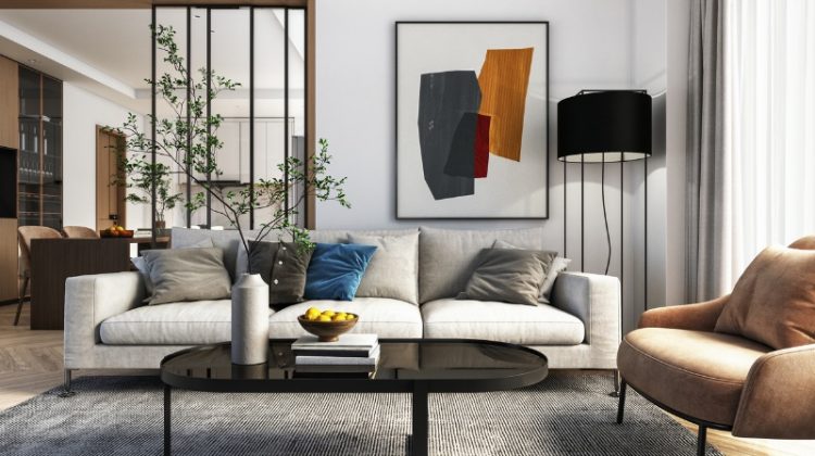 living room artwork