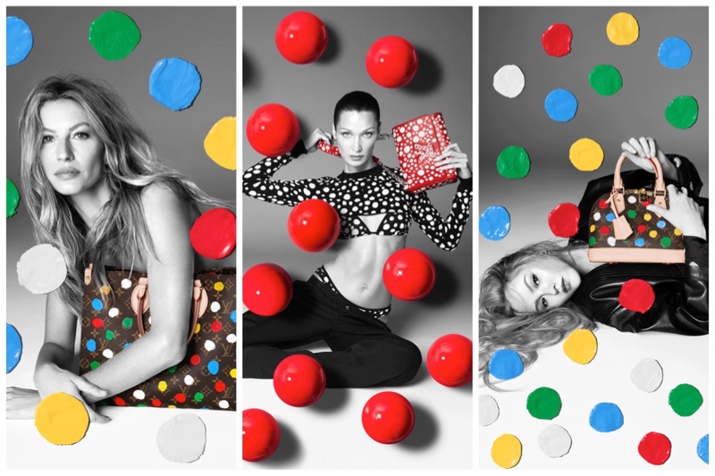 Louis vuitton yayoi kusama models