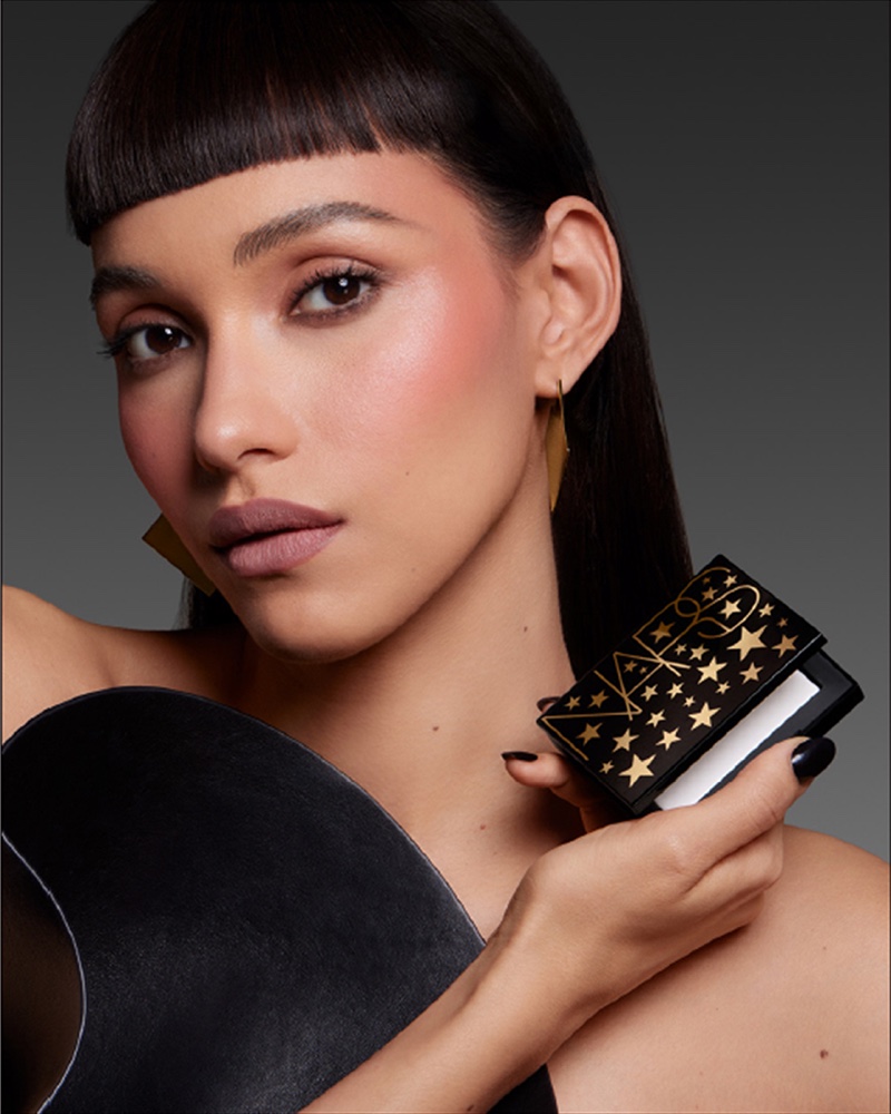 The NARS Cosmetics Holiday 2022 makeup collection features star-adorned packaging.