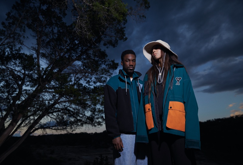 PUMA x AMI set their winter 2022 campaign in Pedernales Falls.