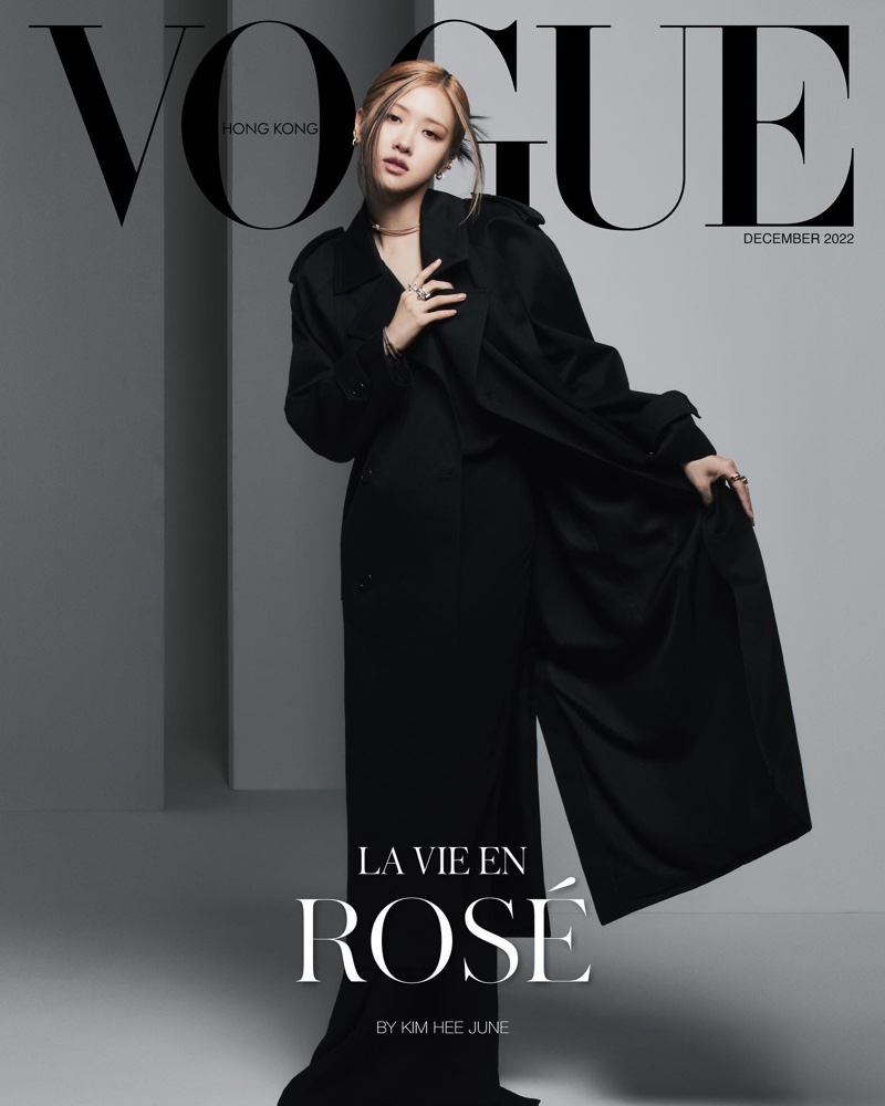 Rose BLACKPINK Saint Laurent Vogue Hong Kong 2022 Cover