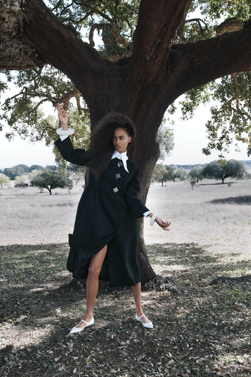 Sacha Quenby Poses in the Portugese Countryside for WSJ. Magazine