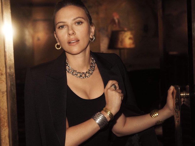 Scarlett Johansson David Yurman Holiday 2022 Campaign