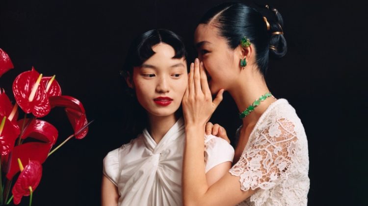 Estelle Chen and Huijia Chen star in self-portrait Lunar New Year 2023 campaign.