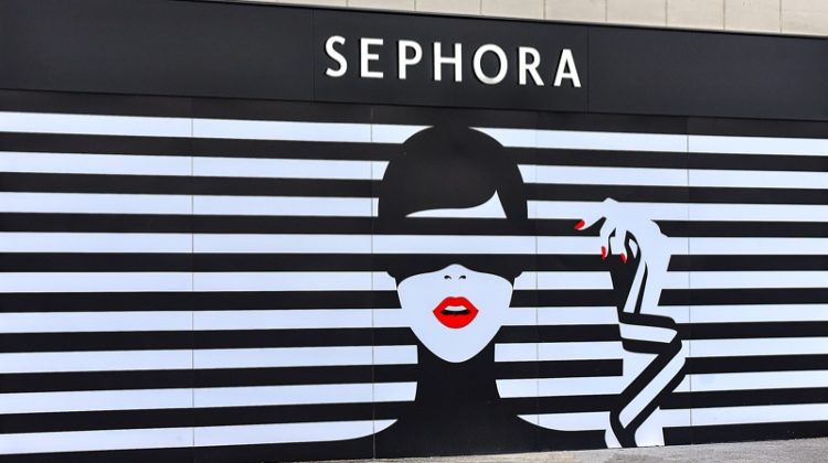 sephora store stripe illustration