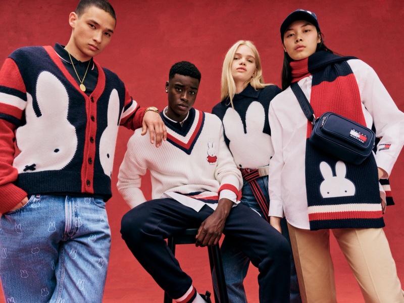 TOMMY x MIFFY highlight sweaters and knitwear for women and men.