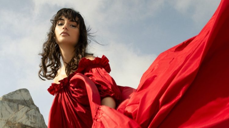 Bruna Lüdtke Models Dramatic Looks for Marie Claire Hong Kong