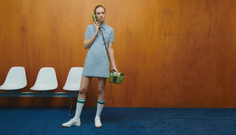 The Goop x Lacoste collaboration is inspired by Gwyneth Paltrow's role as Margot Tenenbaum.