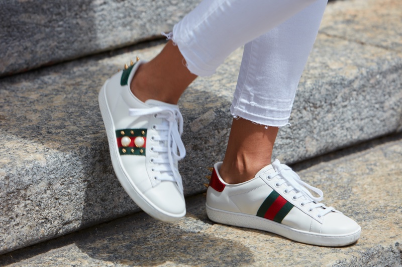 gucci sneakers street style