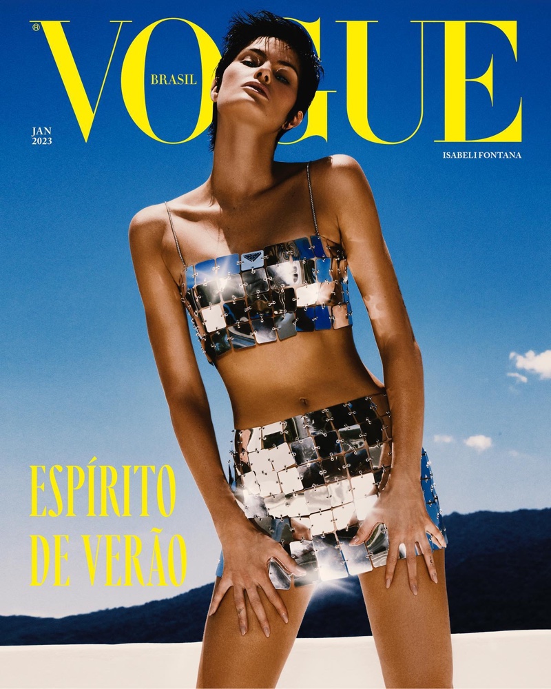 Isabeli Fontana Vogue Brazil January 2023 Cover