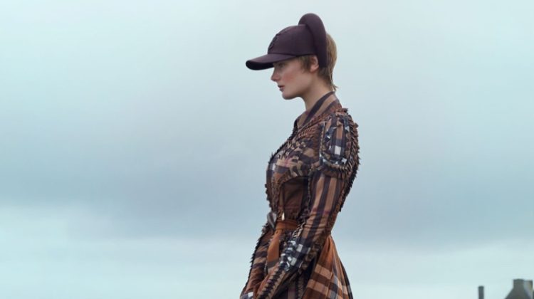 Katya Gray Poses in the Scottish Highlands for Hunger Magazine
