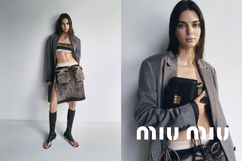 Kendall Jenner Miu Miu Spring 2023 Campaign