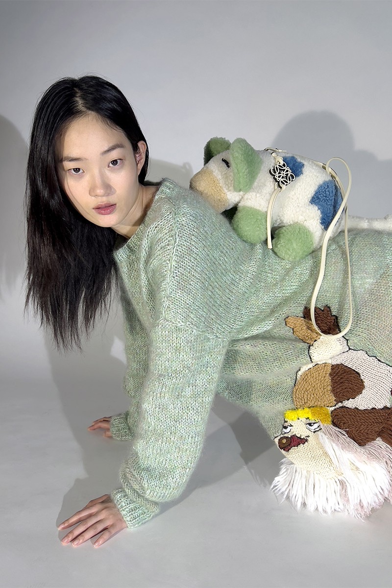 Taylor Russell Fronts LOEWE x Howl's Moving Castle Capsule