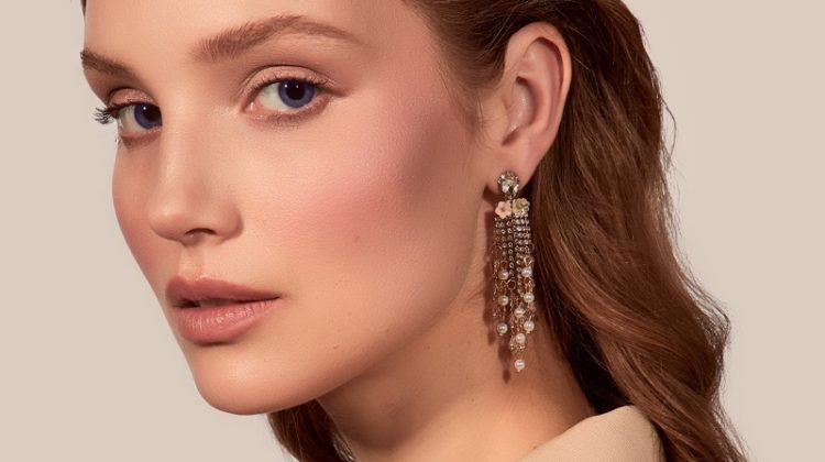 model statement earrings chandelier