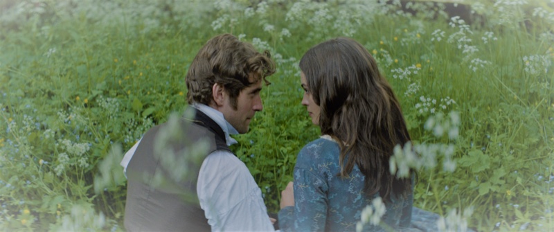 Oliver Jackson-Cohen and Emma Mackey in Emily.
