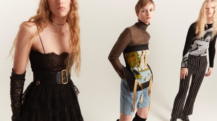 Ellen, Sofia & Jakob Model Designer Looks for Plaza Magazine