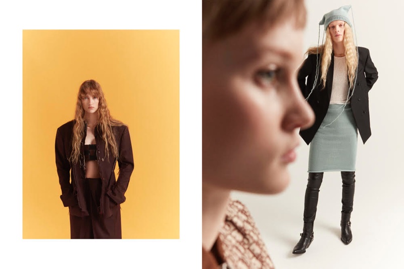 Ellen, Sofia & Jakob Model Designer Looks for Plaza Magazine