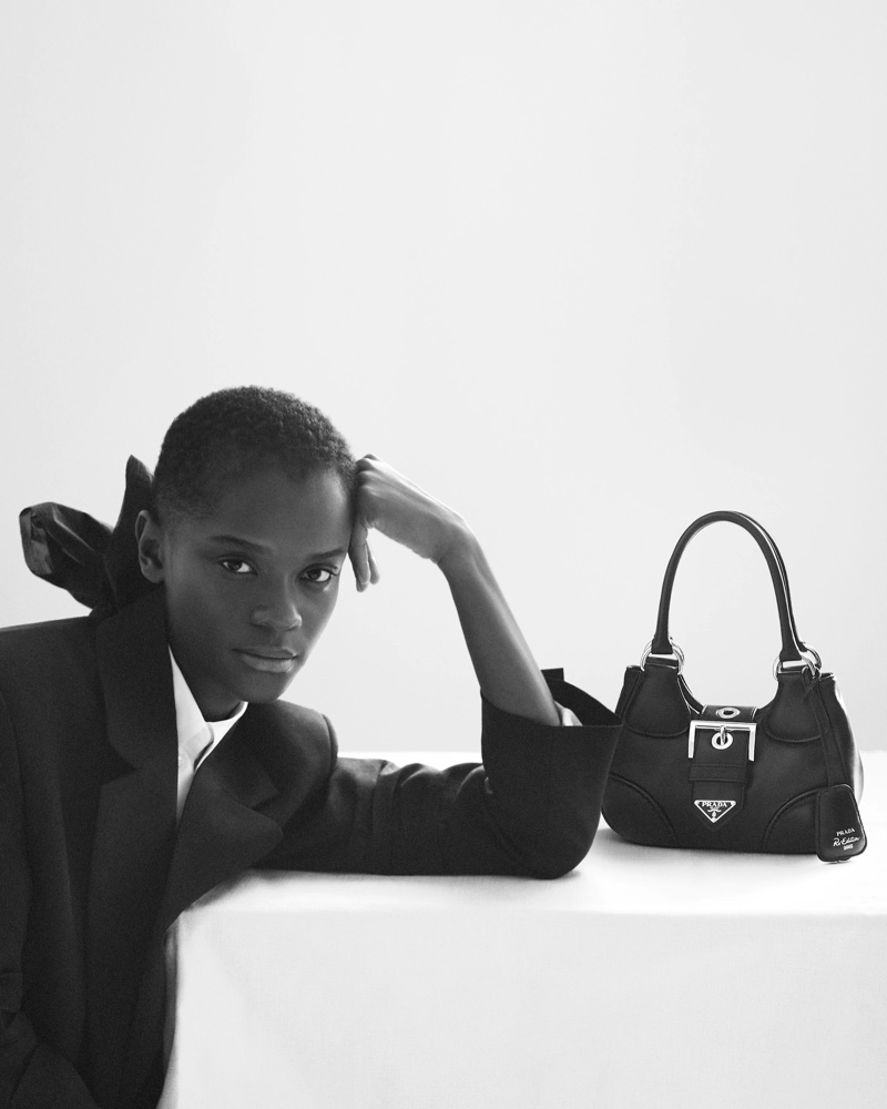 Letitia Wright Prada Spring 2023 Campaign