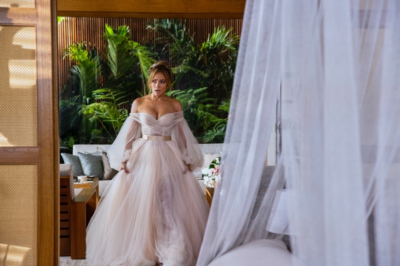 Jennifer Lopez Ballgown Wedding Dress