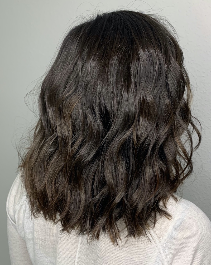 Shoulder Length Waves