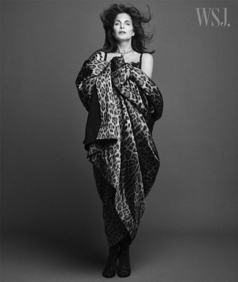 Stephanie Seymour WSJ. Magazine 2023 Cover Photoshoot