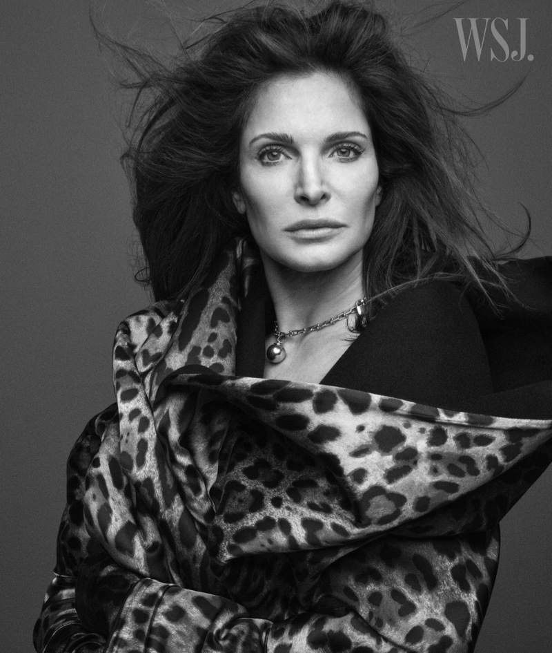 Stephanie Seymour. Photo: Dan Jackson for WSJ. Magazine