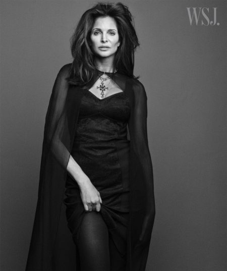 Stephanie Seymour WSJ. Magazine 2023 Cover Photoshoot