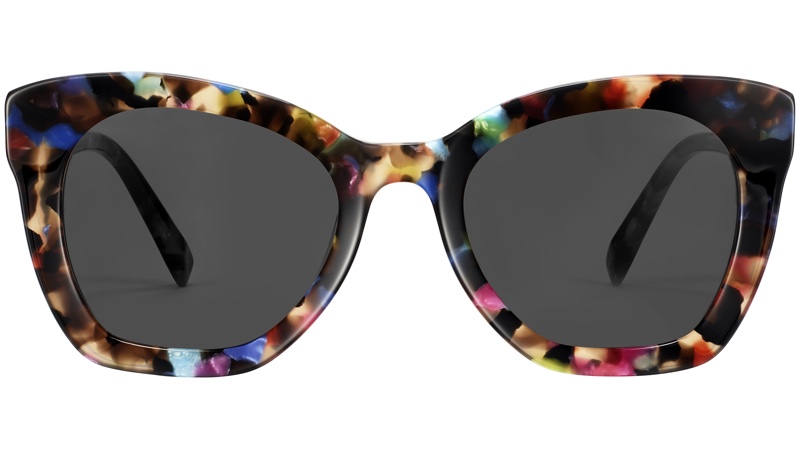 Warby Parker Augusta Sunglasses in Confetti Tortoise $95