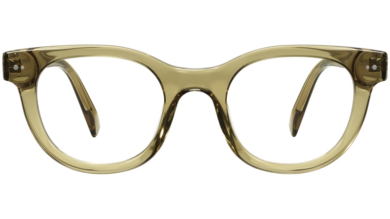 Warby Parker Gideon Eyeglasses in Green Tea Crystal $95