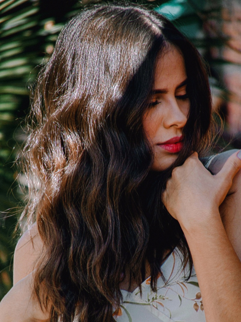 Wavy Hair Woman