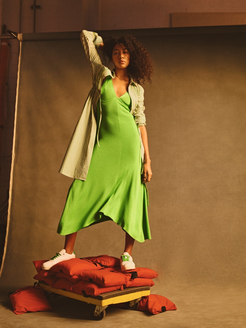 Aoki Lee Simmons fronts Tommy Hilfiger spring-summer 2023 campaign.