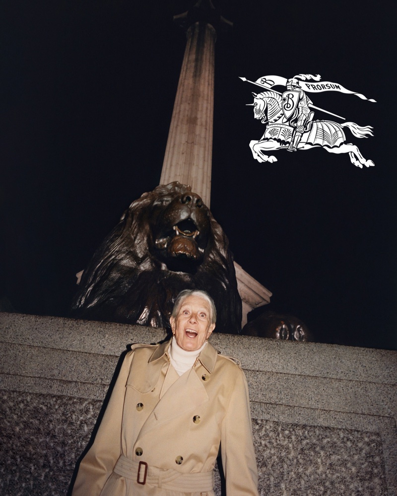 Vanessa Redgrave Burberry Campaign 2023