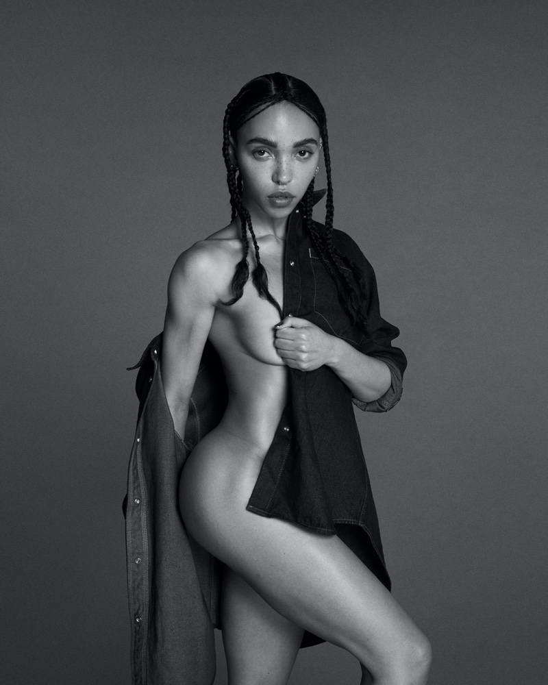 FKA Twigs Naked Calvin Klein Spring 2023 Campaign