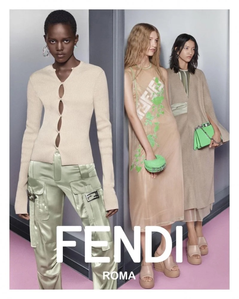 Fendi Brings Modern Elegance to Spring 2023 Campaign