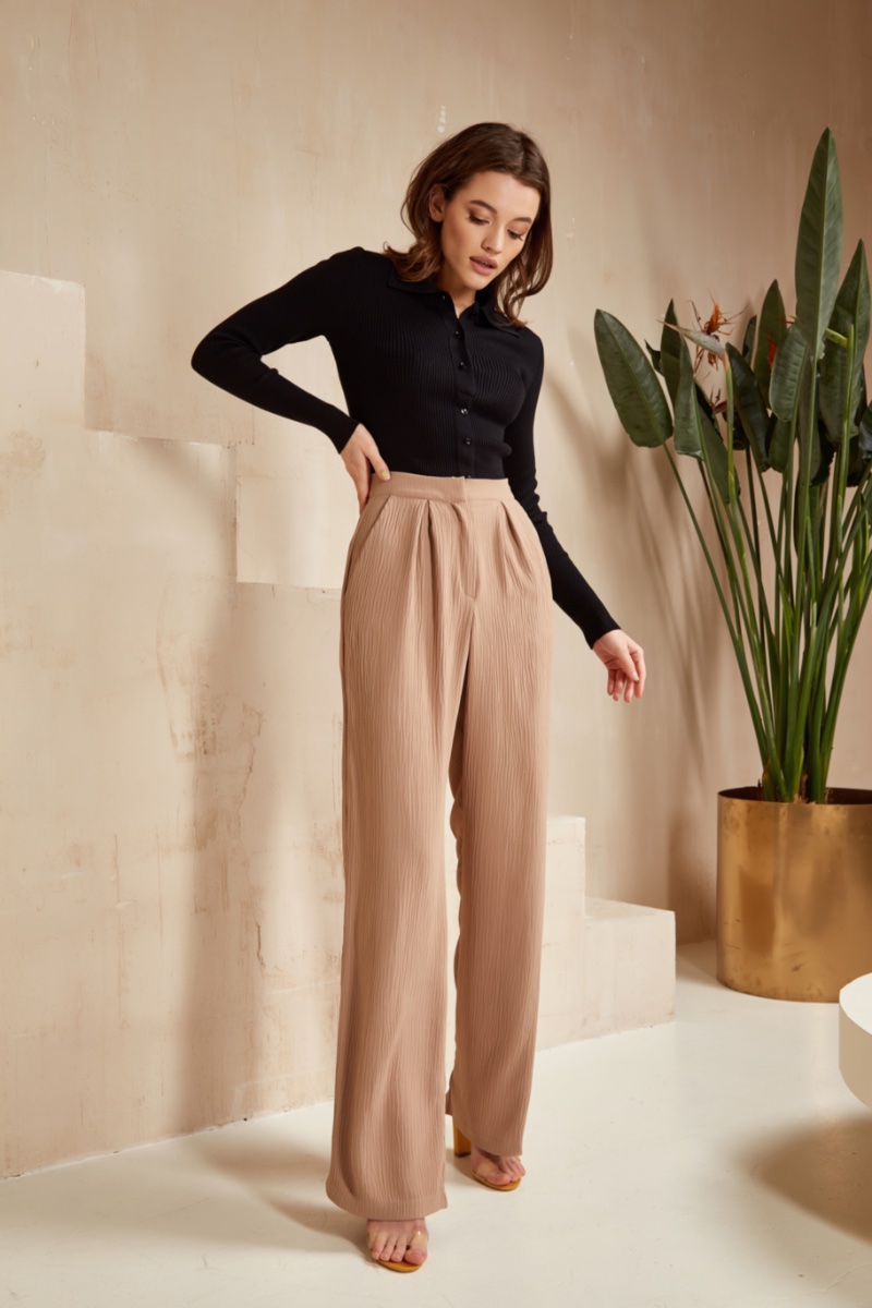 High Waisted Trousers Woman