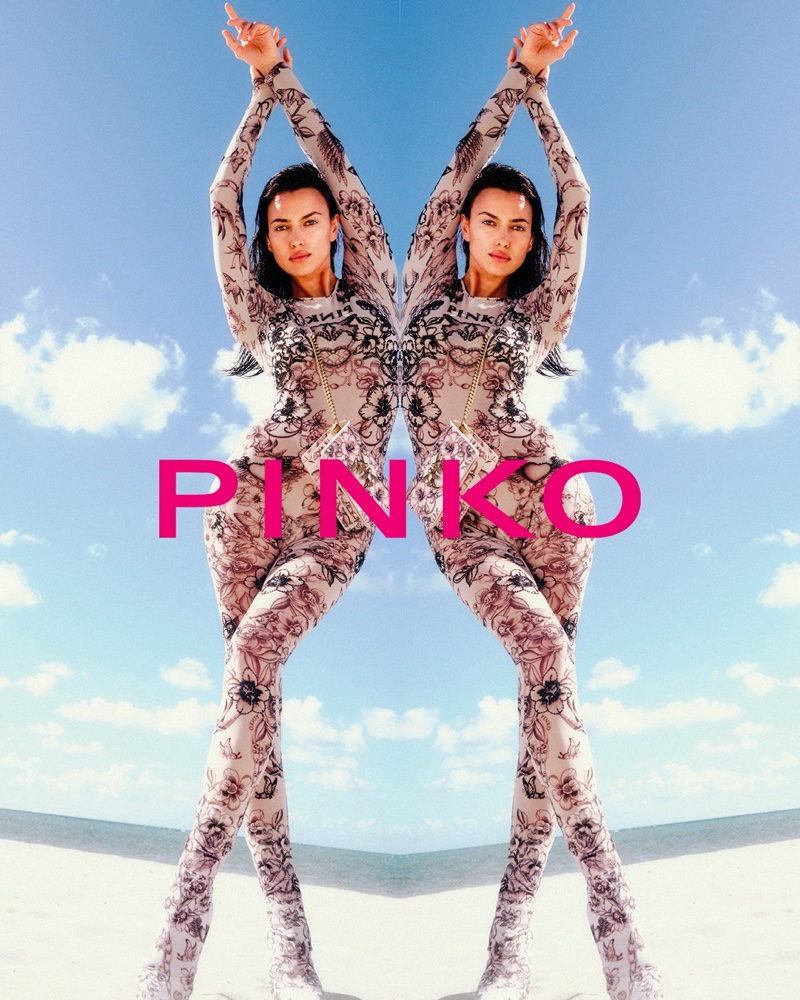 Irina Shayk Pinko Spring 2023 Campaign