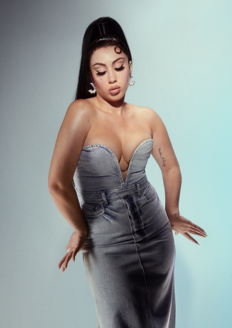 Kali Uchis channels Old Hollywood glam for H&M Studio spring-summer 2023 collection.
