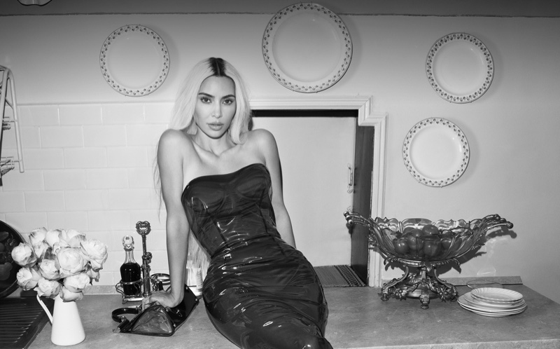 Kim Kardashian Dolce Gabbana Dress Spring 2023