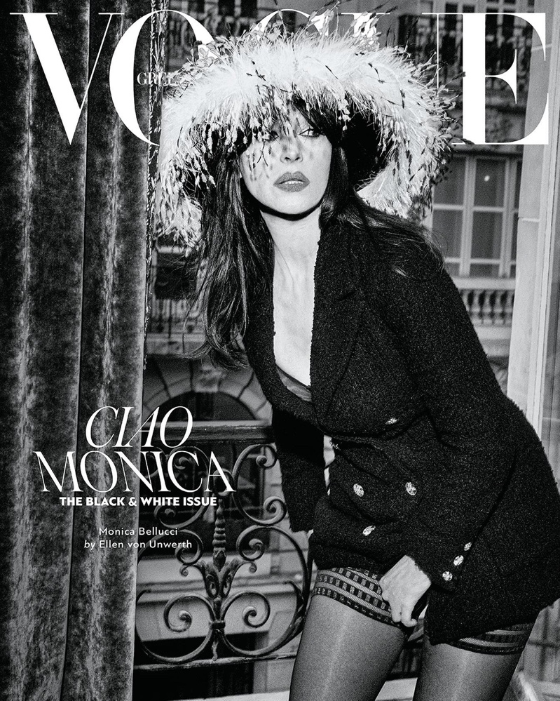 Monica Bellucci Vogue Greece March 2023 Cover