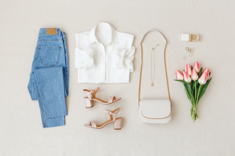 Spring Outfit Jeans Shirt