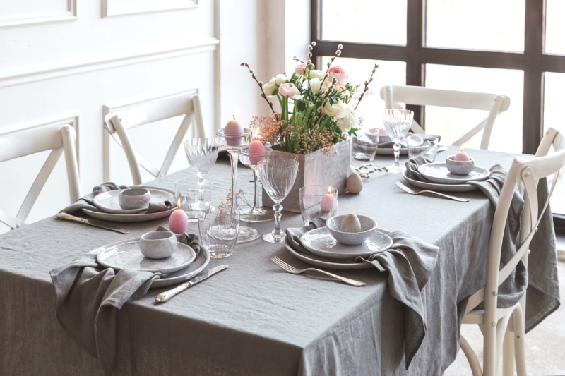 Table Setting Tablecloth